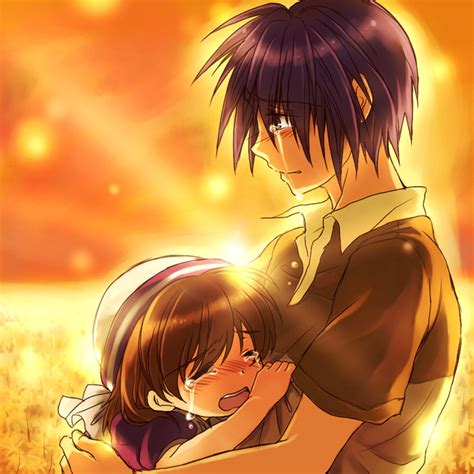 Okazaki Tomoya And Okazaki Ushio Clannad Drawn By Nyamorin Danbooru