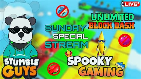 🔴unlimited Block Dash Stumble Guys Live I Create Code In Stumble Guys