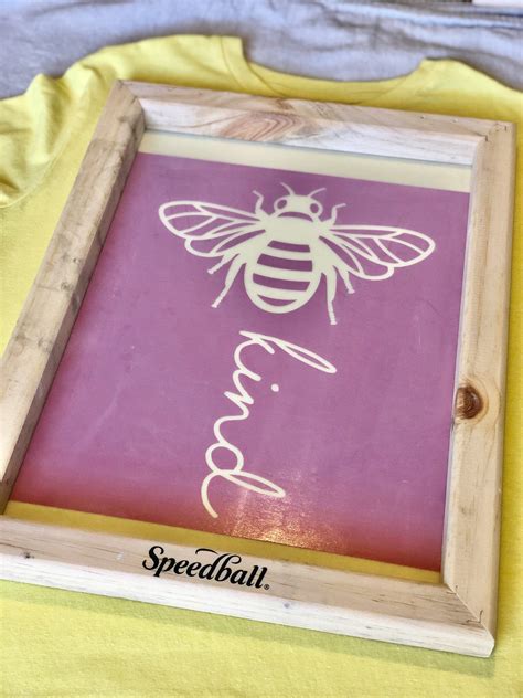 Screen Printing At Home With Cricut