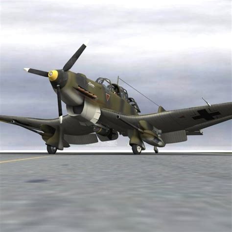 Ju-87 Stuka (for Poser) 3D Models VanishingPoint