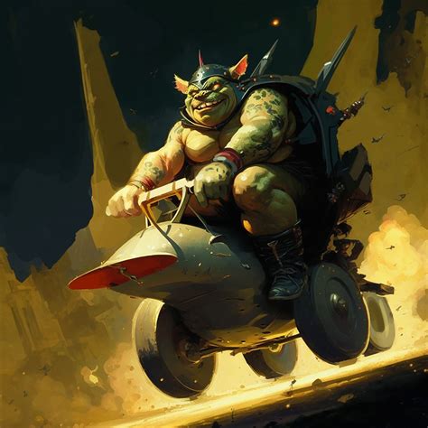 Goblins On Scooters On Behance