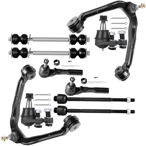 Scitoo 10pcs Front Suspension Kit 2 Upper Control Arms Ball Joint 2