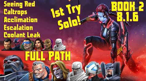 Scytalis Solo Mcoc Act 816 Seeing Red Caltrops Acclimation Escalation Coolant Leak