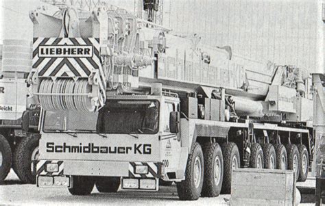 Kranbild Schmidbauer Liebherr LTM 1400 Autokran Portal Autokran