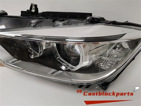 2011 2015 BMW 3 Series F30 Headlamp Xenon Adaptive L Driver 328i 330