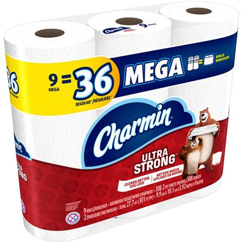 Charmin Ultra Strong Mega Rolls Bathroom Tissue | Hy-Vee Aisles Online Grocery Shopping