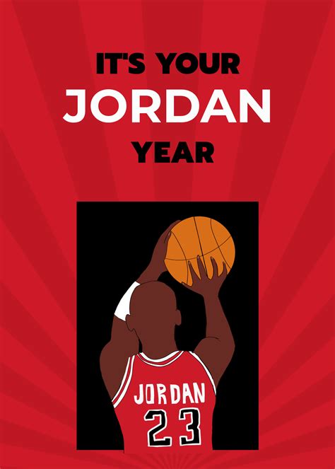 Jordan Year Birthday – Kards for the Kulture