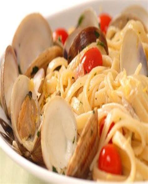 Spaghettis Aux Palourdes Pour Personnes Recettes Elle Table