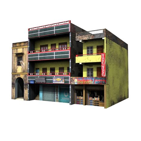 Local Indian House 3d Model