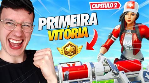 MINHA PRIMEIRA VITÓRIA NA NOVA TEMPORADA FORTNITE YouTube