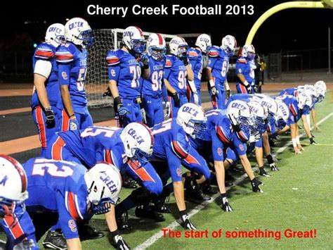 Cherry Creek High School Varsity Football 2013 Season