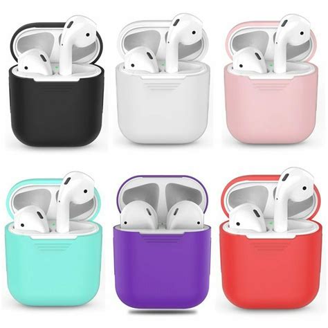 Protective Silicone Cover Case for AirPods Shockproof Earpods Case for Apple Hea #Apple | Apple ...