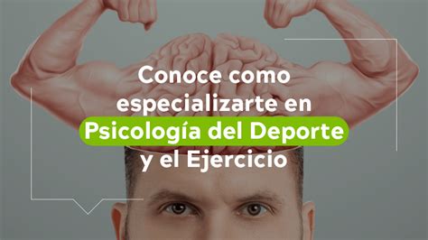 Conoce C Mo Especializarte En Psicolog A Del Deporte Universidad El