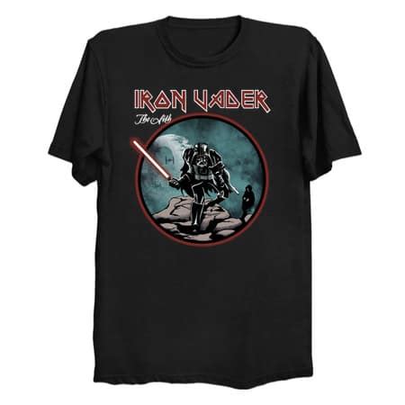 Iron Vader Star Wars Darth Vader T Shirt The Shirt List