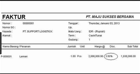 Macam Macam Faktur Pengertian Dan Fungsinya Lengkap Bprsku