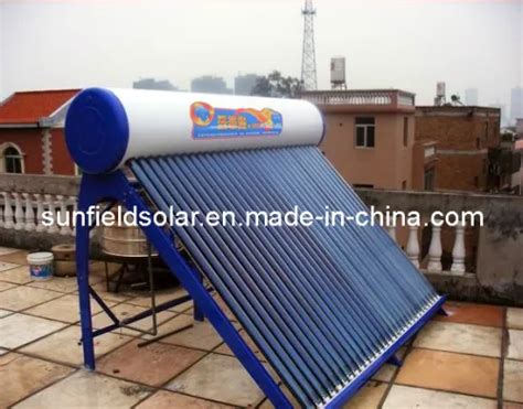 Thermosyphon Non Pressurized Solar Water Heating High Quality