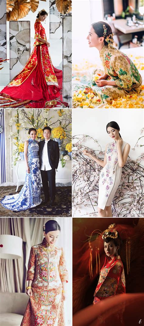 30 Jaw-Droppingly Beautiful Traditional Asian Bridal Gowns With A ...