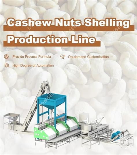 Cashew Shell Removing And Kernel Separator Cashew Nut Shelling Machine