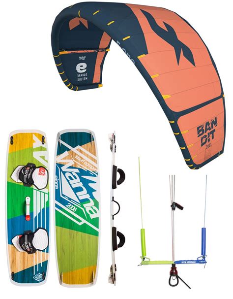 Pack De Kitesurf F One Bandit Barre Universelle Planche Wanna