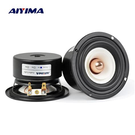 Aiyima Haut Parleur Audio Portable Gamme Compl Te Basses Hifi Haut