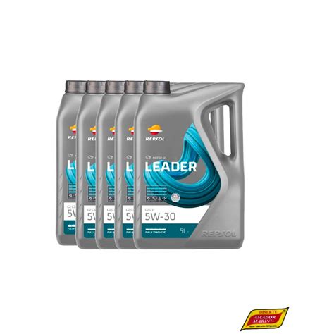 Repsol Premium Tech 5W30 5x5L (25 litros). Envío gratis.