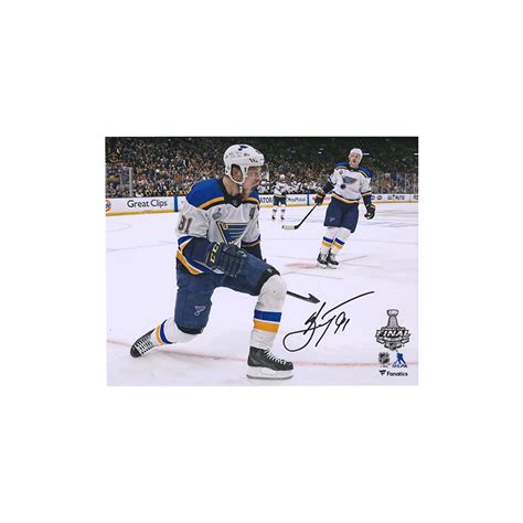 Vladimir Tarasenko St. Louis Blues Autographed 8” x 10” 2019 Stanley ...