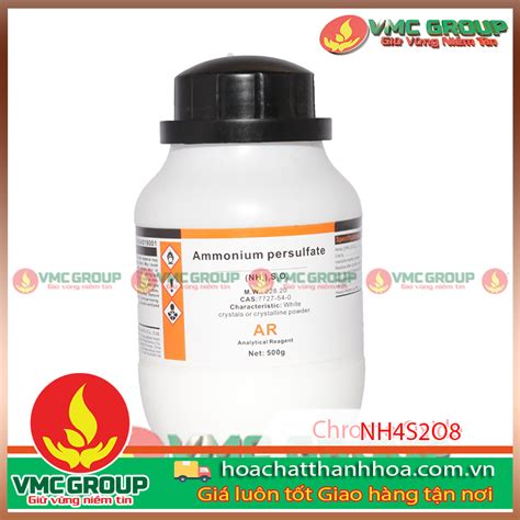 MUA BÁN AMMONIUM PERSULFATE APS NH4S2O8 DV TH HÓA CHẤT THANH HÓA