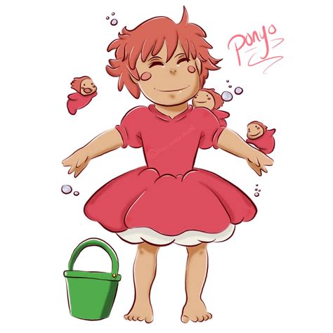 Ponyo By Milkshakeoffical On Deviantart