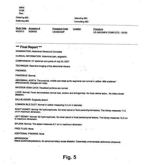 Lumbar X Ray Report Template 1 Professional Templates