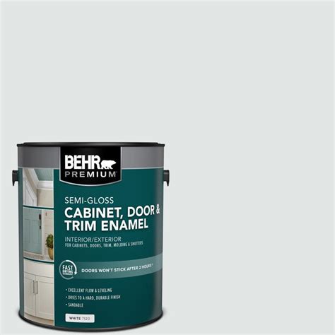 Behr Premium Gal Bl W Ice Sculpture Semi Gloss Enamel Interior