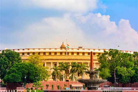 Sansad Bhawan Stock Image Image Of Historical Building 191990841