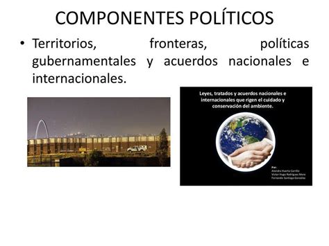 Caracter Sticas De Los Componentes Pol Ticos Brainly Lat