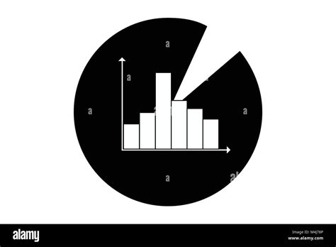 Icono de estadísticas símbolo de diagramas de análisis de datos