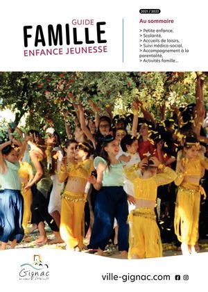 Calaméo Guide famille enfance jeunesse 2021 2022