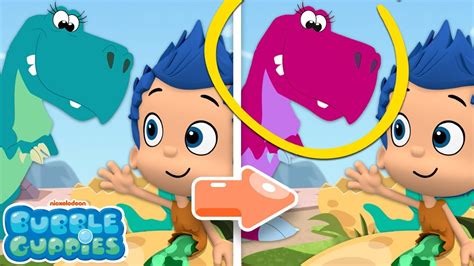 Dinosaur Spot The Difference With Gil Bubble Guppies Youtube