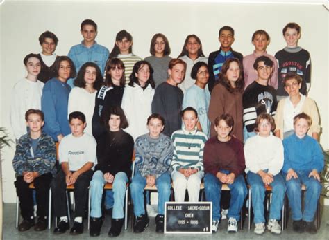 Photo De Classe Sacre Coeur 4eme B 1995 1996 De 1995 Collège Sacré