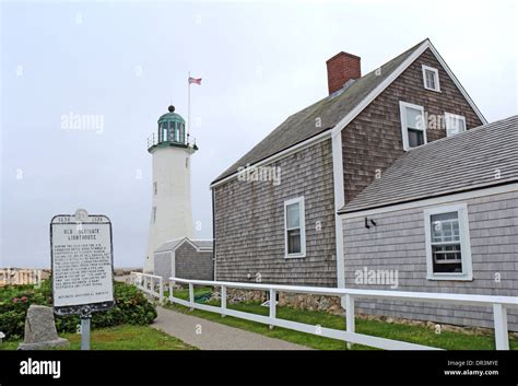 The Old Scituate Light A Historic Lighthouse Built In 1811 On Cedar