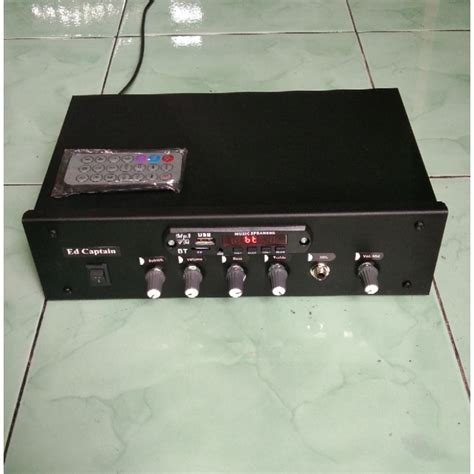 Jual Power Ampli Amplifier A Rakitan Ed Captain Shopee Indonesia