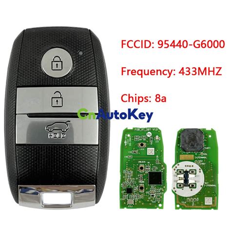 Cn Genuine Kia Fob Smart Remote Insert Key Fob Mhz A Chip