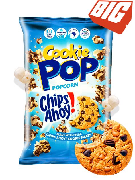 Palomitas Con Chocolate Y Galleta Chips Ahoy 149 Grs JaponShop