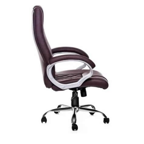 Brown Leather High Back Office Chair At Rs 3000 Jaipur ID