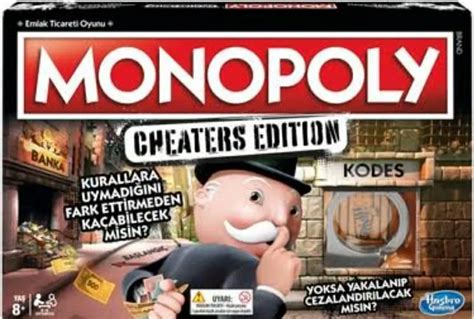 Monopoly Cheaters Edition Masa Ve Kutu Oyunlar