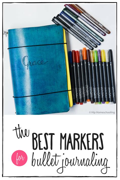 The Best Markers for Bullet Journaling