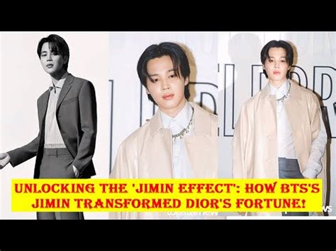 Unlocking The Jimin Effect How Bts S Jimin Transformed Dior S