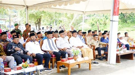 Resmikan Masjid Nurut Taqwa Nagari Lubuk Gadang Utara