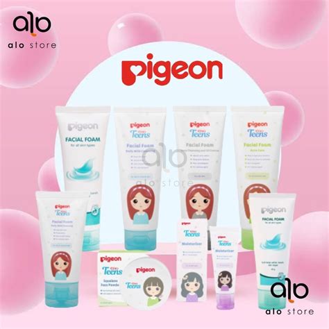 Jual Pigeon Teens Skincare Series Moisturizer Facial Foam Mild Foam