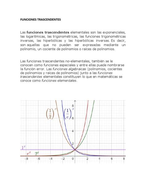 Funciones Trascendentes Pdf