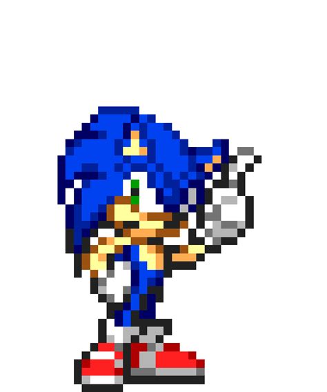 Sonic Waiting Idle  By Foxeygamer87sonic On Deviantart