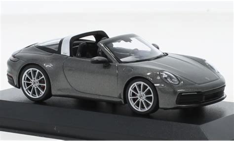 Miniature Porsche Targa Minichamps S Metallise Grise