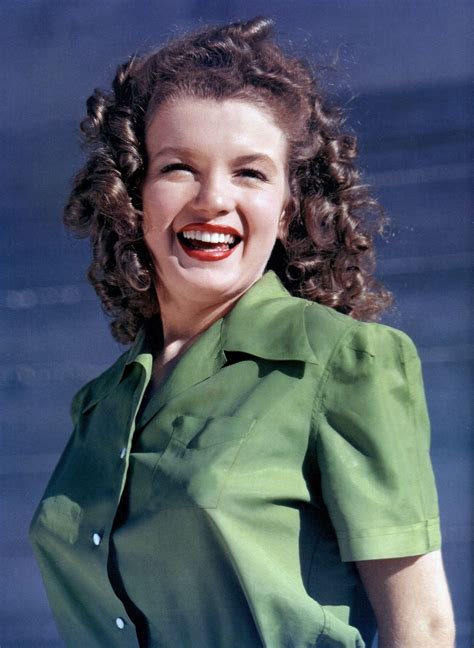 Marilyn Monroe Photographed By David Conover 1944 Marilyn Monroe